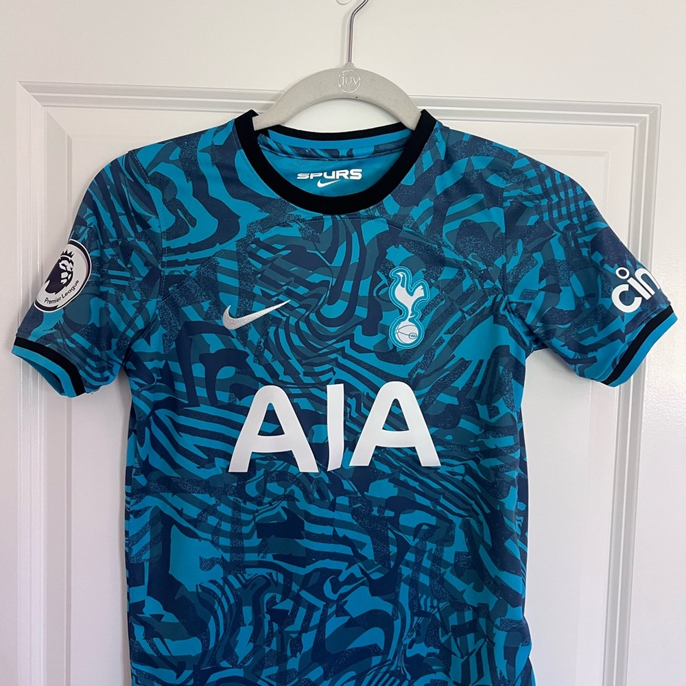 Tottenham Hotspur Blue and Black Son Jersey Youth